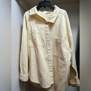 long sleeve button-up